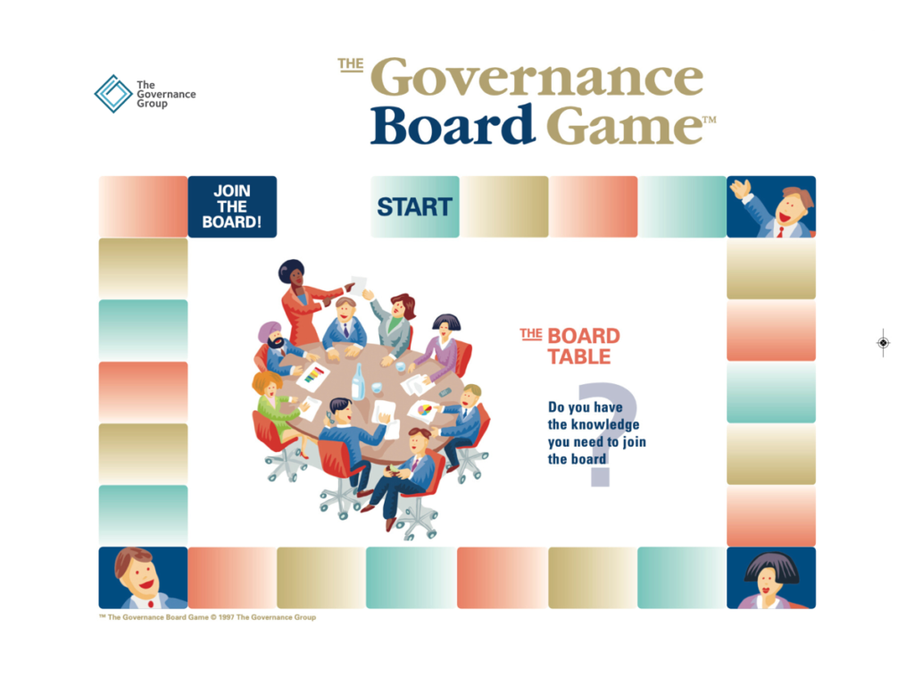 Governance Board Game Cover