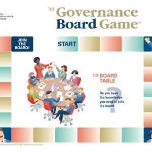 The Governance Board Game box cover