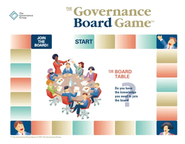 The Governance Board Game box cover